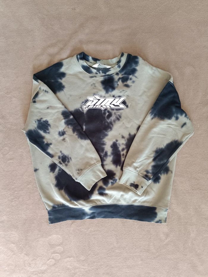 Sweat tie and dye kaki H&M taille 10 ans