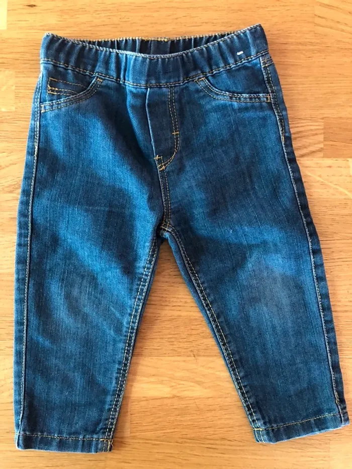 Lot 3 pantalons bébé mois - photo numéro 3
