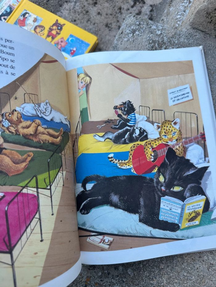 Hachette jeunesse grand livre Caroline album bd vacances + ferme + mer Pierre Probst - photo numéro 3