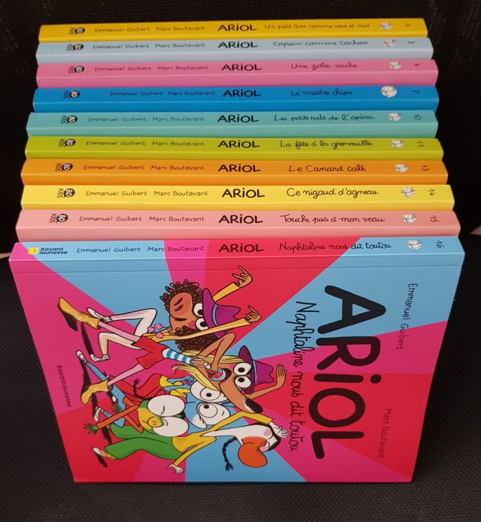 BD Ariol - Tome 1, 3, 4, 7, 10, 11, 13 à 16 - Emmanuel Guibert - Marc Boutavant - Bayard Jeunesse