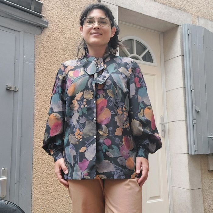 Magnifique chemisier Vintage