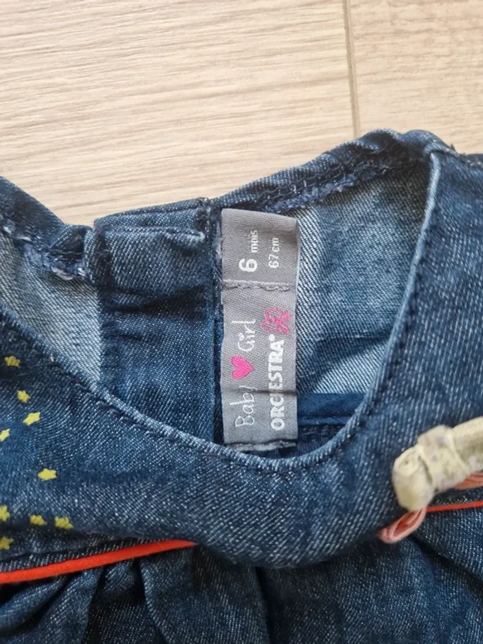 Robe en jean Orchestra 6 mois - photo numéro 4