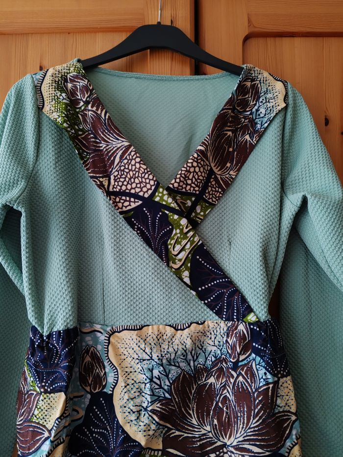 Robe bi matière - photo numéro 3