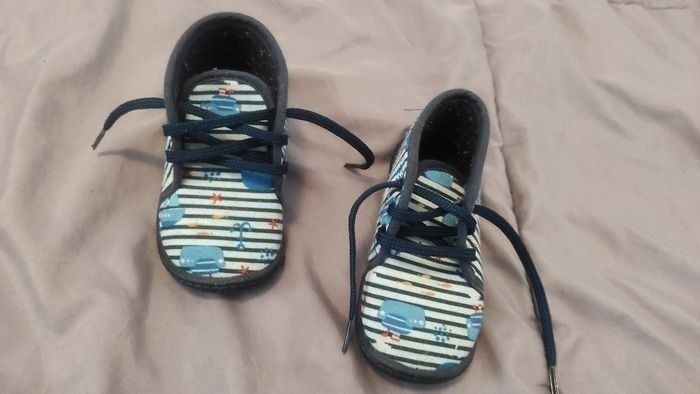 Chaussures Tooti motif mer taille 21 - photo numéro 2