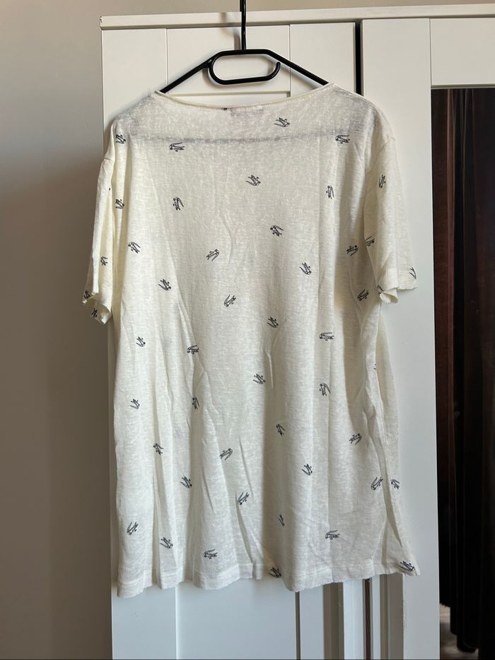 T-shirt beige à motifs léger Homme Roberto Garino Taille XL - photo numéro 7