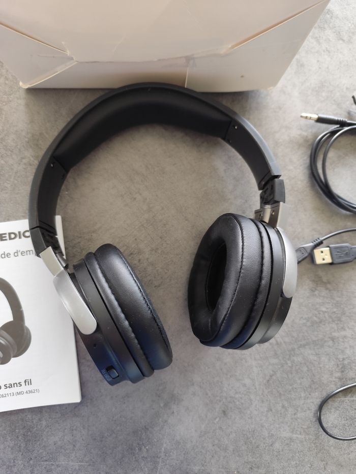 Casque bluetooth sans fil - photo numéro 2