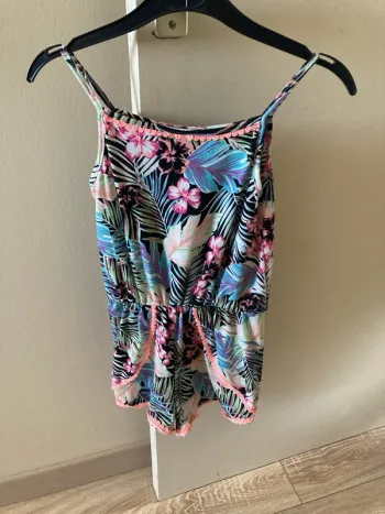 combishort fille 7-8 ans