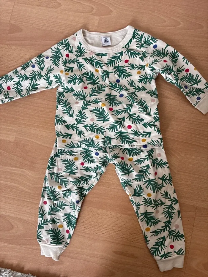 Pyjama Noël Petit Bateau mixte