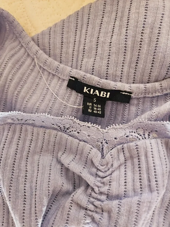 Haut lila kiabi Taille S Neuf - photo numéro 4