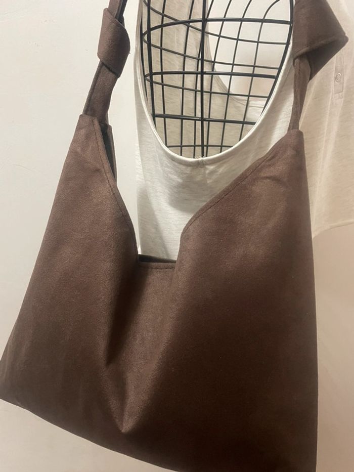 Sac Fourre-Tout marron Vintage, sac neuf - photo numéro 17