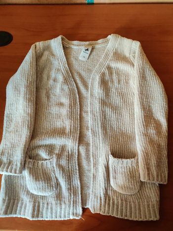 Gilet ouvert palomino 10ans