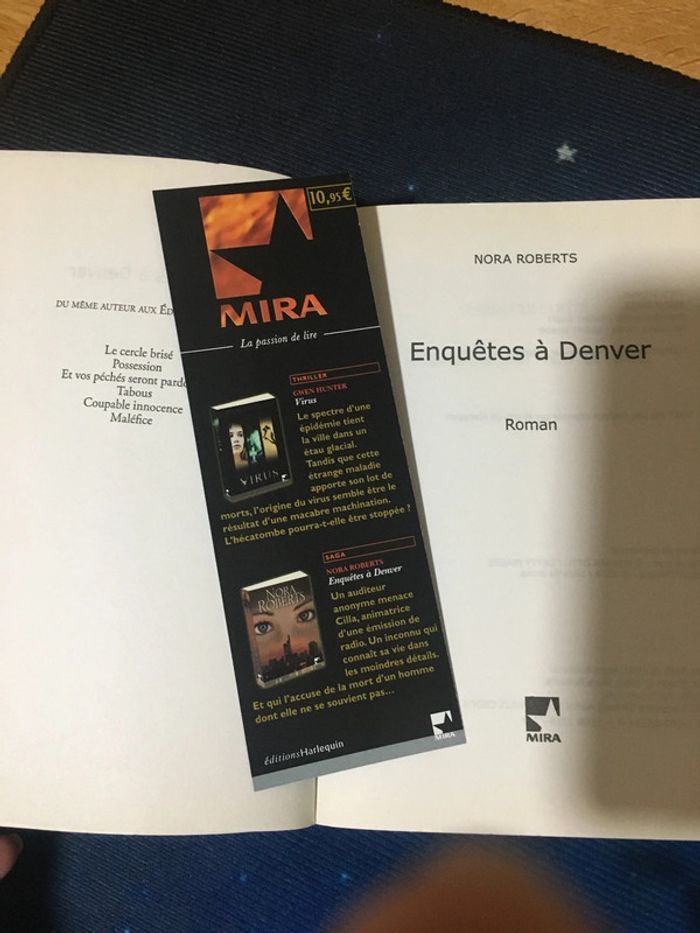 Livre Enquêtes à Denvers de Nora Roberts Broché - photo numéro 4