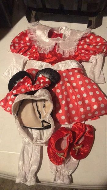 Déguisement minnie 👧
