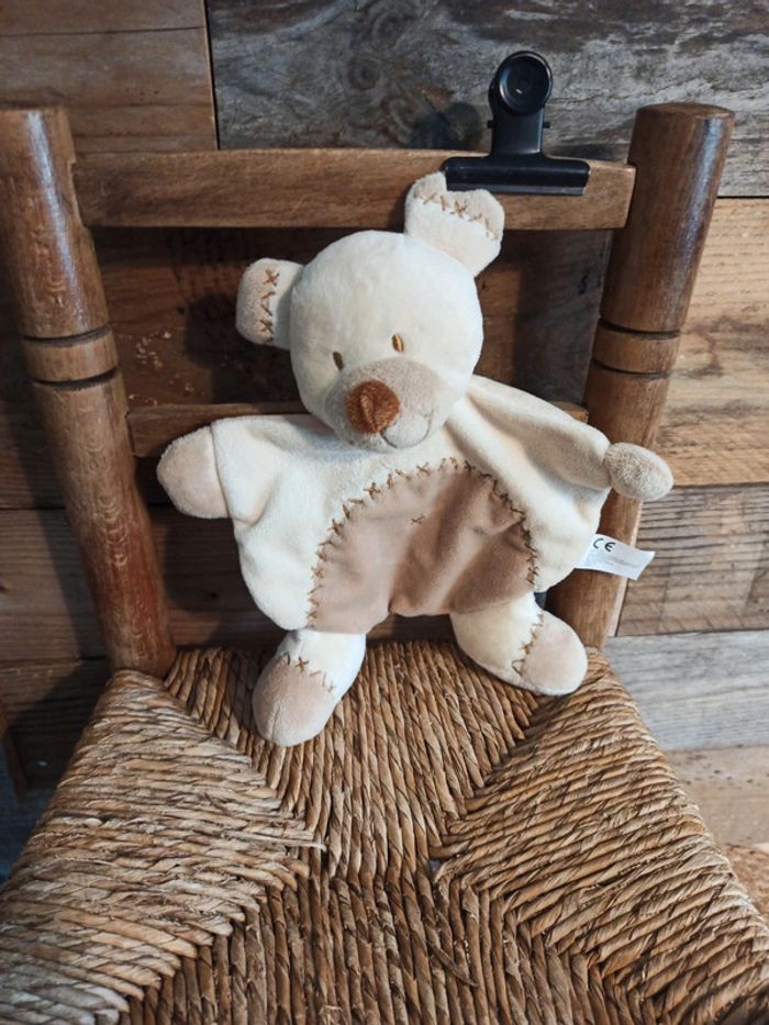 Doudou ours Nicotoy tbe - photo numéro 4