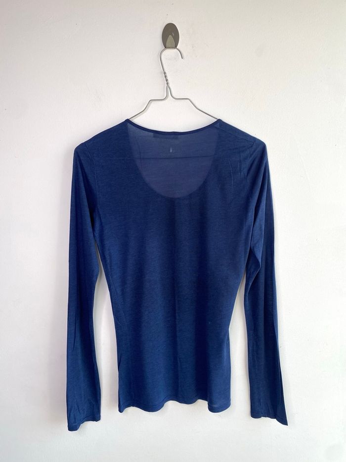 Top manches longues bleu marine Promod