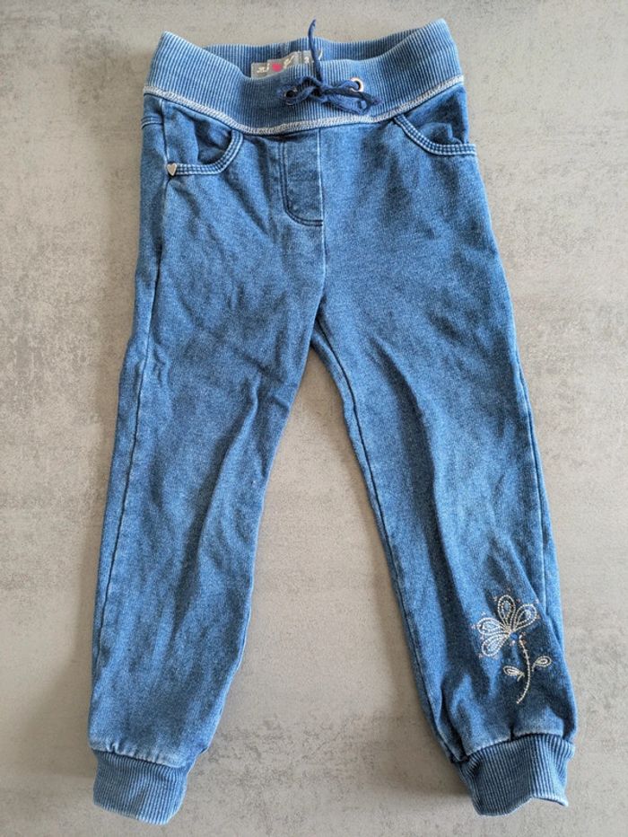 Jeans bleu bébé fille orchestra 3 ans