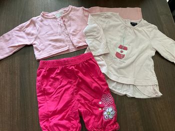 Ensemble tenue fille 12 mois