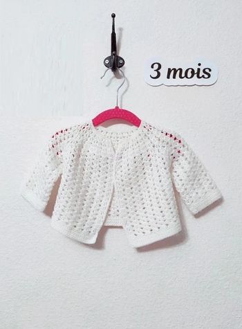 Gilet bébé fille taille 3 mois