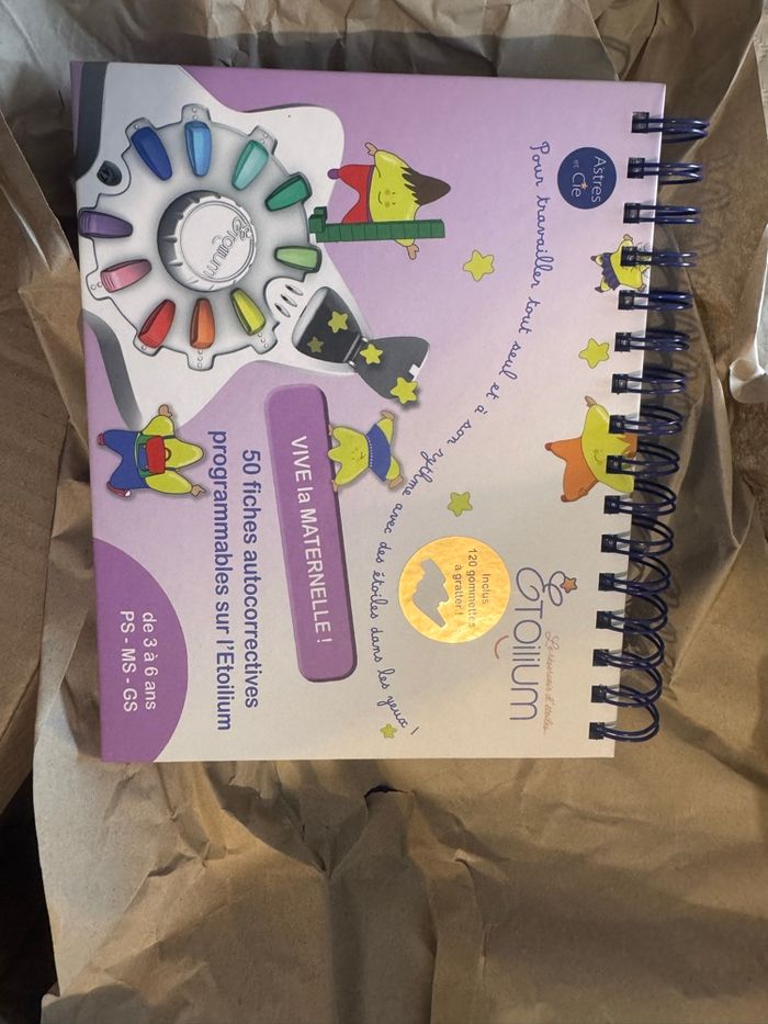 Lot etoilium, chevalet vive la maternelle PS à GS et  mon quotidien de maternelle - photo numéro 2