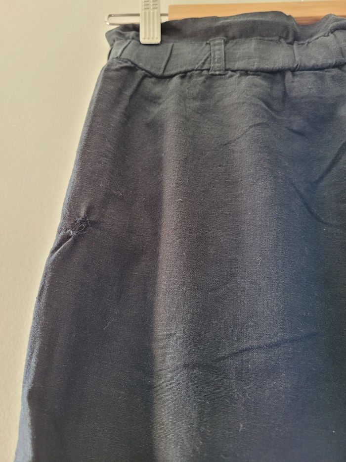 Pantalon noir en lin 14 ans Gémo - photo numéro 4
