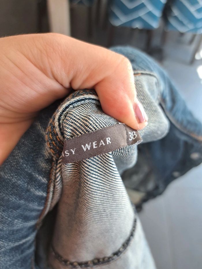 Jolie veste en jeans - photo numéro 3