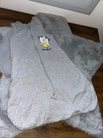 Gigoteuse légère grise motif légère - 0/6 mois - Lupilu