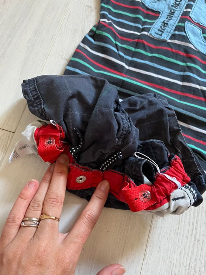 Ensemble short et polo Cars - photo numéro 3