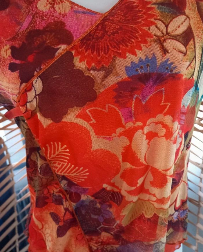 Blouse manches courtes femme taille 40 - photo numéro 3