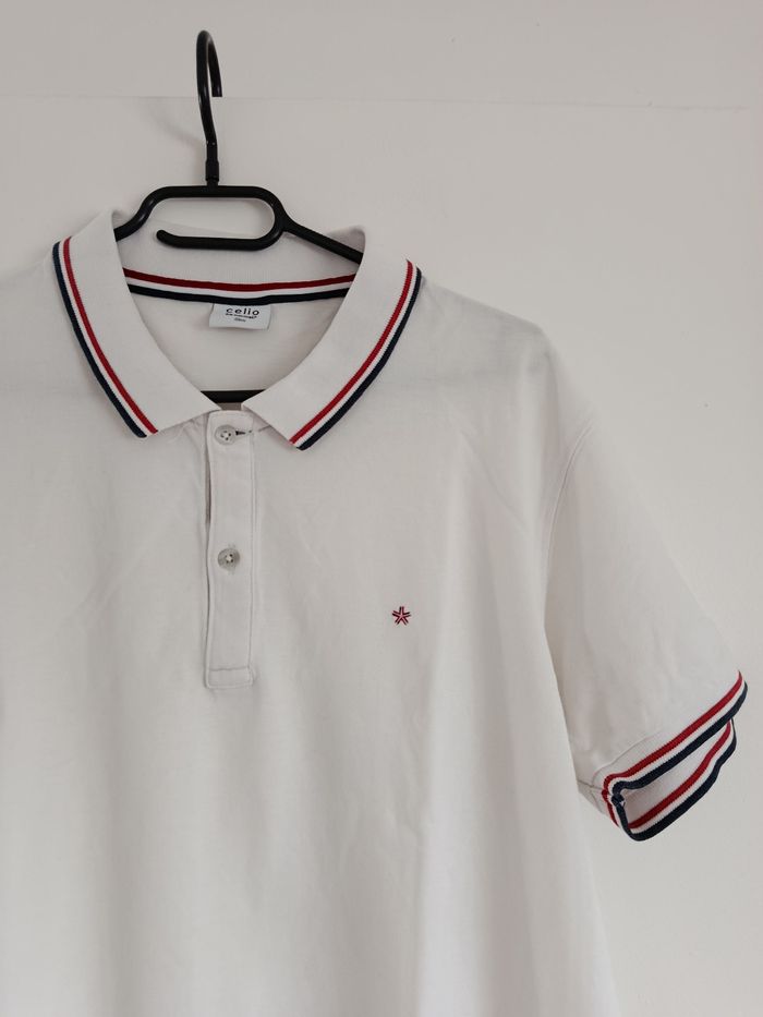 Polo blanc Celio - photo numéro 2