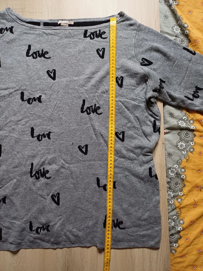 Pull h&m love - photo numéro 5