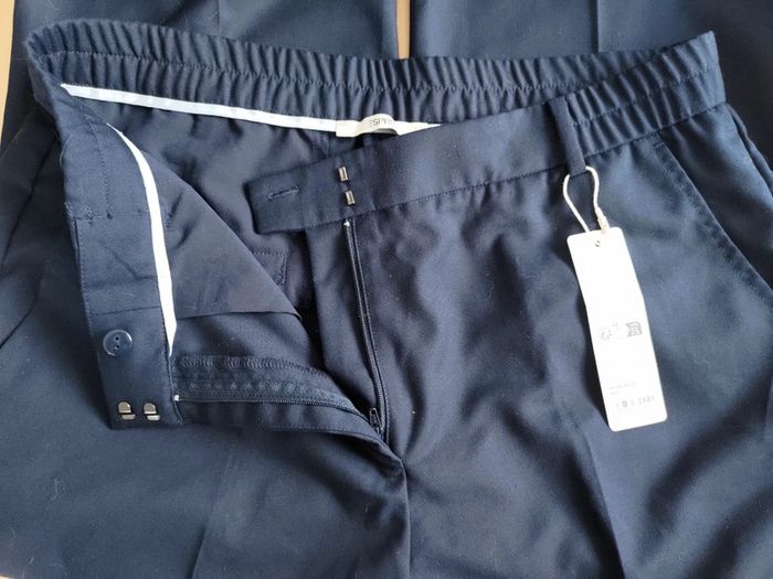 Esprit pantalon bleu marine 44 - photo numéro 6