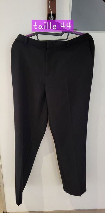 Pantalon noir femme taille 44 kiabi