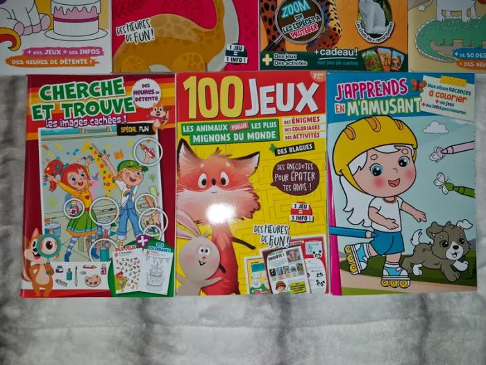 Lot de 11 livres de jeux, coloriage, lecture pour enfants - photo numéro 4
