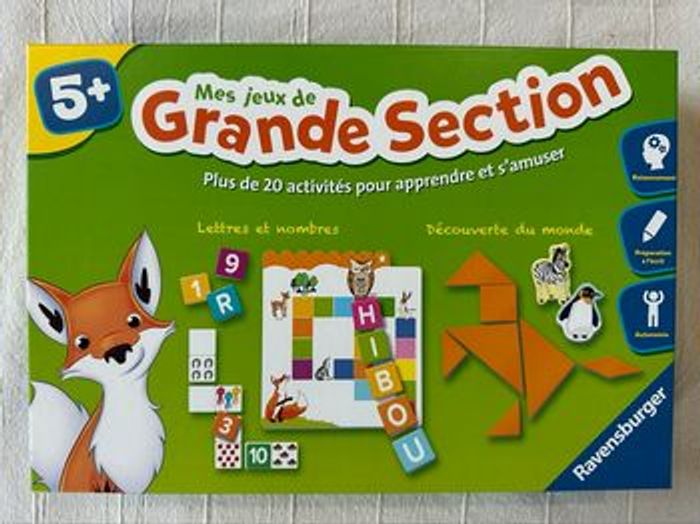 Coffret Mes jeux de Grande Section