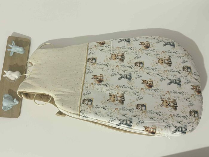 Gigoteuse hiver animaux de la forêt naissance/6 mois - photo numéro 2