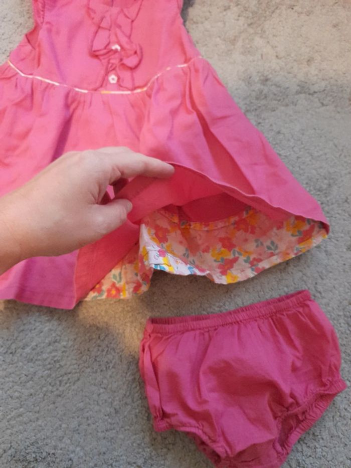 Ensemble robe et bloomer 12 mois - photo numéro 3