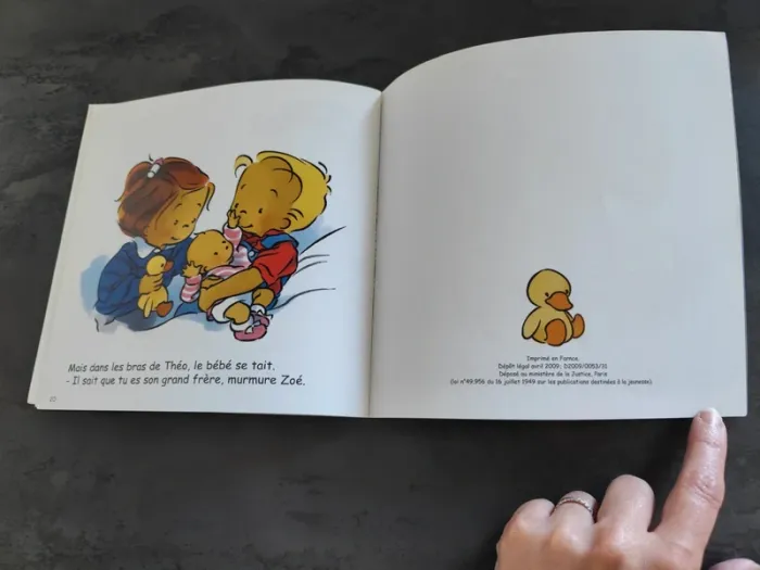 Livre Zoé et Théo " le bébé " - photo numéro 8