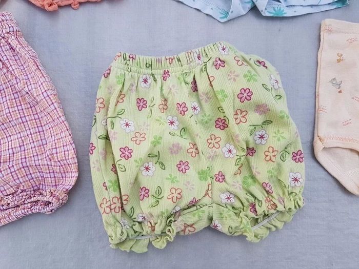 Lot de 5 shorts fille 6 mois - photo numéro 5