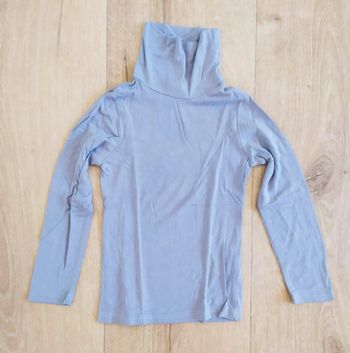 Pull col roulé garçon gris taille 4 ans Orchestra