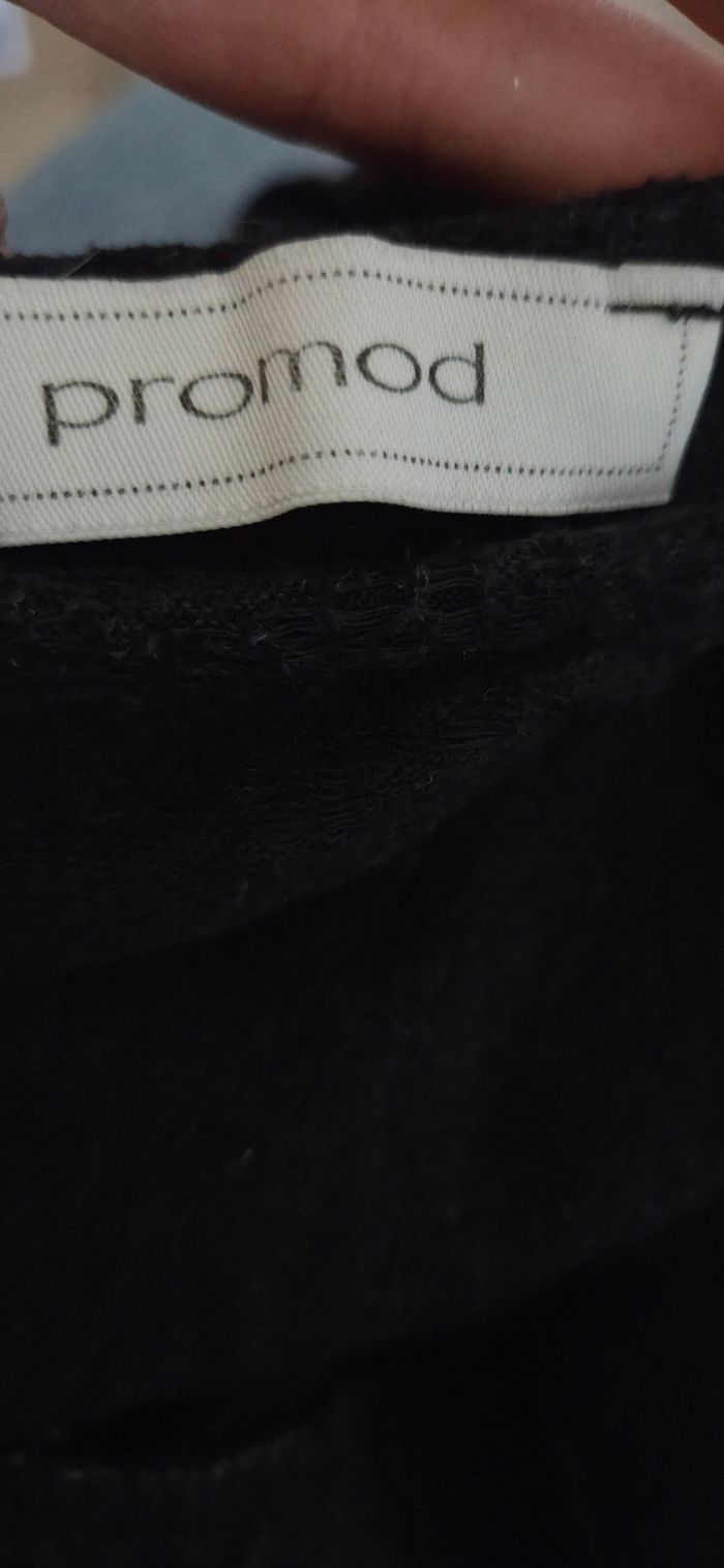 Pull brodé noir 40 promod - photo numéro 7