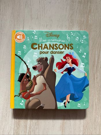 Livre sonore Disney Chansons pour danser