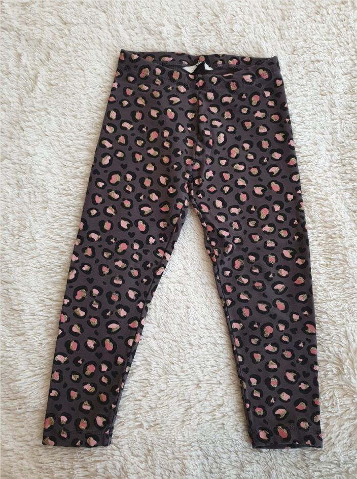 Lot de 2  leggings chauds noir et léopard - 5A - C&A - photo numéro 5