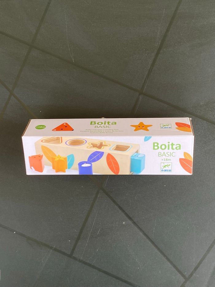 Jouet en bois, boite à formes Djeco neuf - photo numéro 3