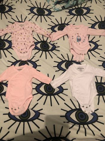 Lot de body naissance