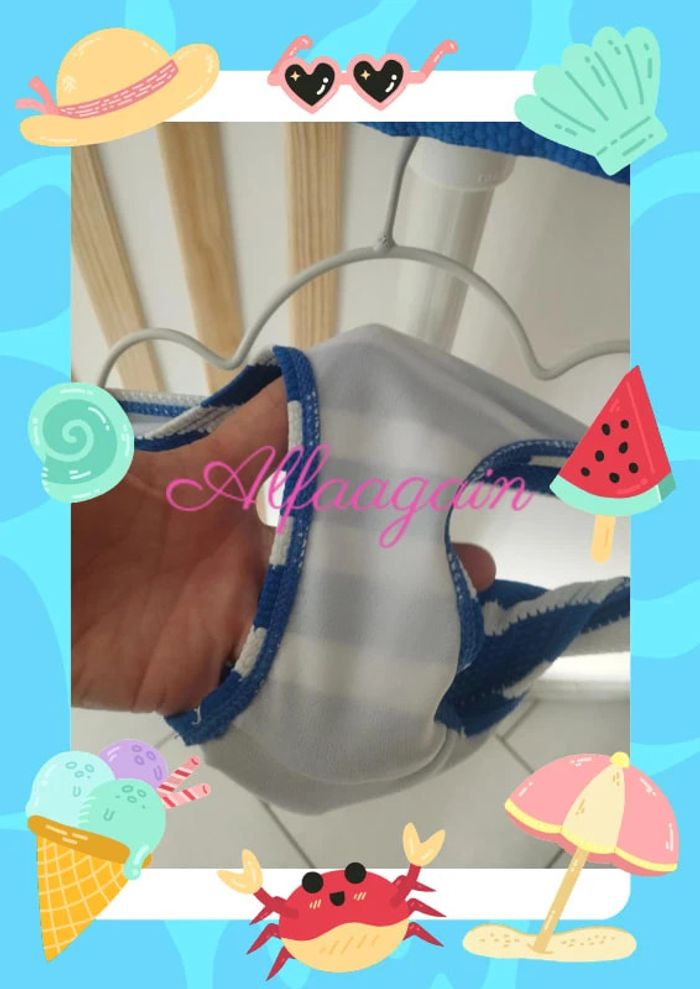 Maillot de bain 2pcs 8ans - photo numéro 6