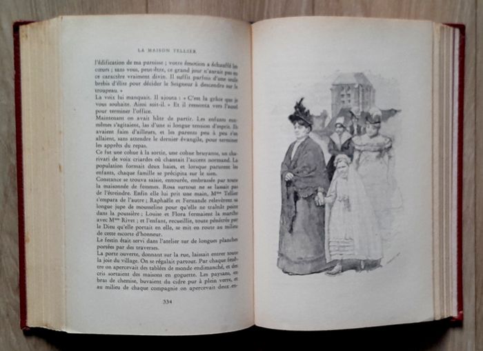 Maupassant - Boule de suif et La maison Tellier illustré - photo numéro 10