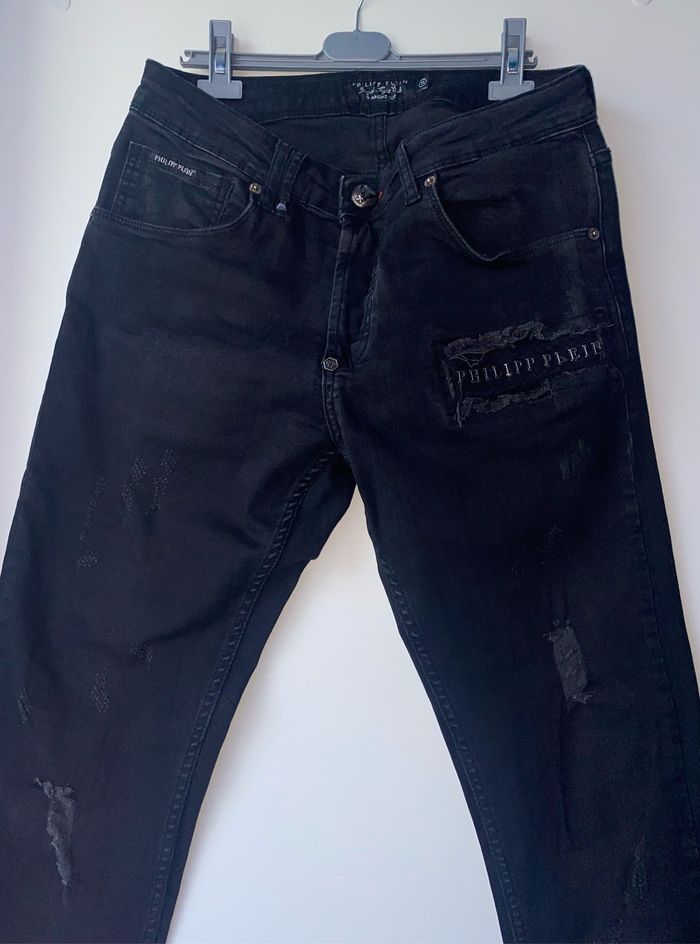 Jeans noir Philipp Plein