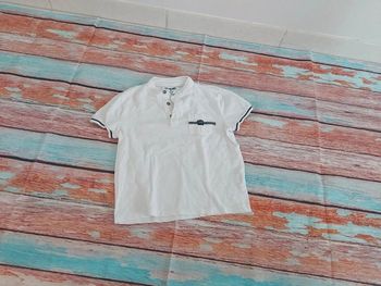 Polo 8 ans blanc orchestra