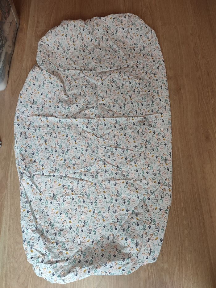 Drap housse bébé coton tiny house