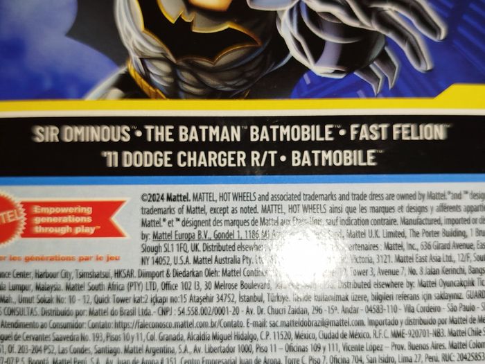 Hot Wheels The Penguin Fast Felion Multipack Batman 2025 - photo numéro 8